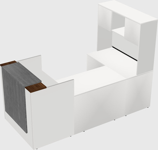 Modular reception desk