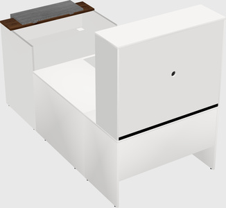 Modular reception desk