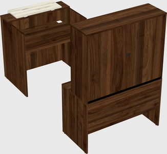 Modular reception desk