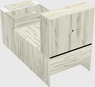 Modular reception desk