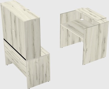 Modular reception desk