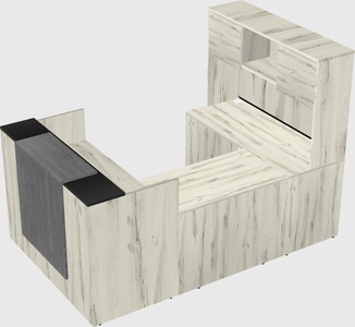 Modular reception desk