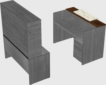 Modular reception desk