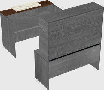 Modular reception desk