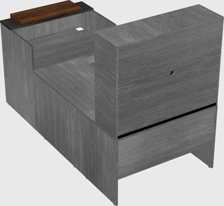 Modular reception desk