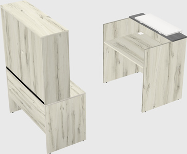 Modular reception desk