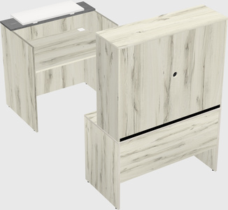 Modular reception desk