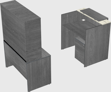 Modular reception desk