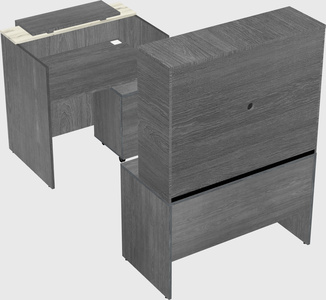 Modular reception desk