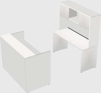 Modular reception desk