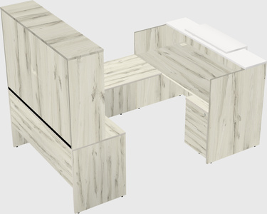 Modular reception desk