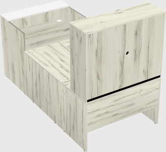 Modular reception desk