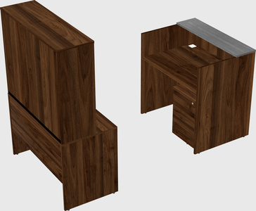 Modular reception desk