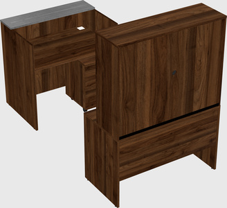 Modular reception desk
