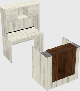 Modular reception desk