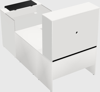 Modular reception desk