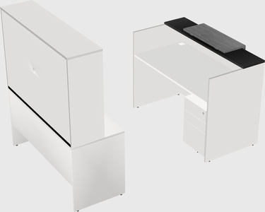 Modular reception desk