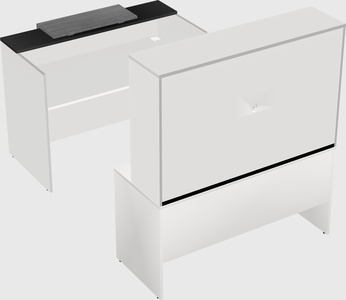 Modular reception desk