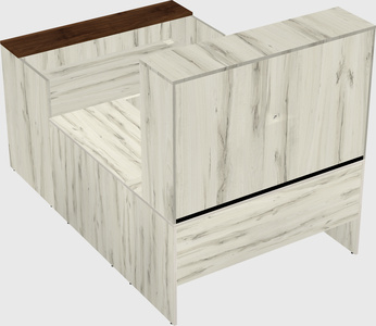 Modular reception desk