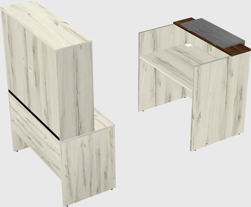 Modular reception desk