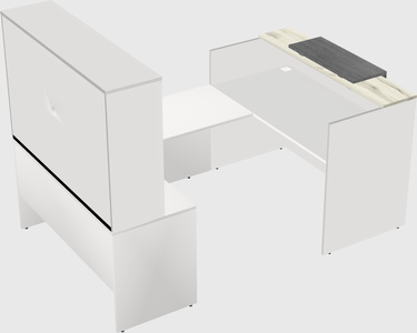 Modular reception desk