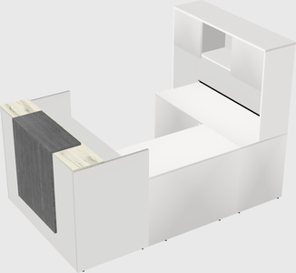 Modular reception desk