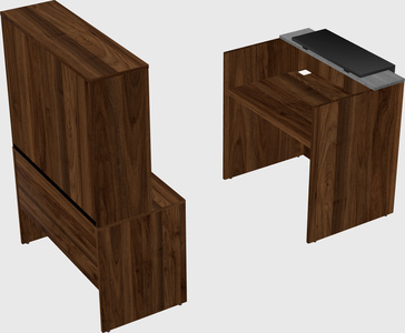 Modular reception desk