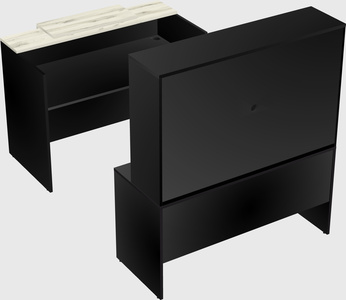 Modular reception desk