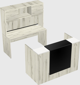 Modular reception desk