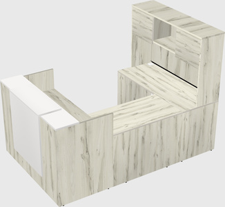 Modular reception desk