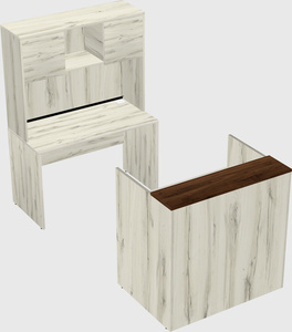 Modular reception desk