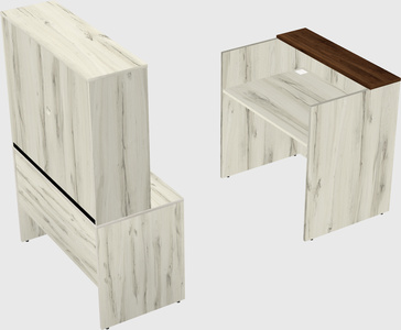Modular reception desk