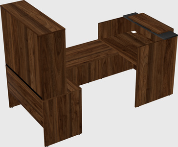Modular reception desk