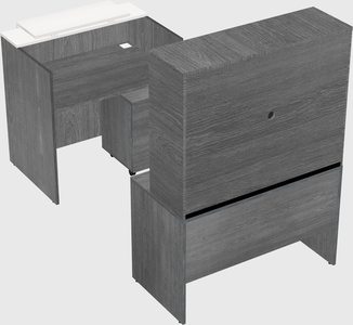 Modular reception desk