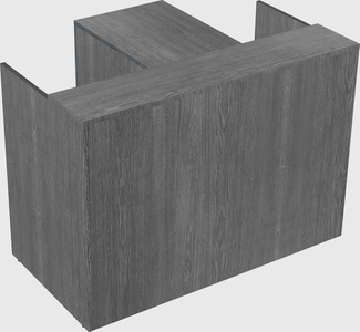L-shaped modular reception