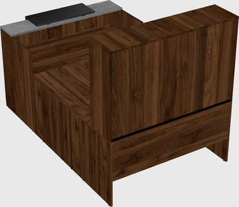 Modular reception desk