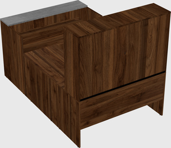 Modular reception desk