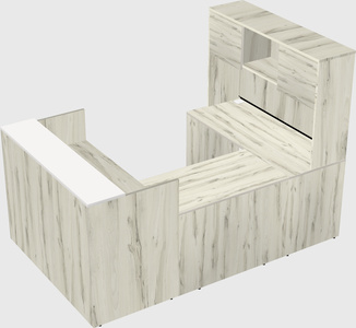 Modular reception desk