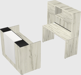 Modular reception desk