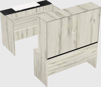 Modular reception desk