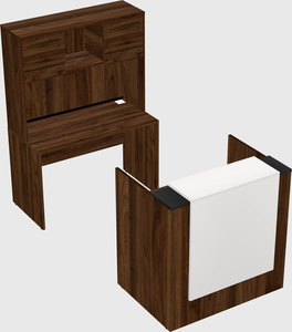 Modular reception desk