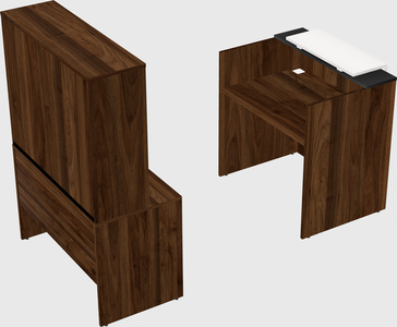 Modular reception desk