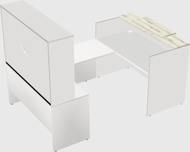 Modular reception desk