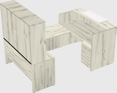 Modular reception desk
