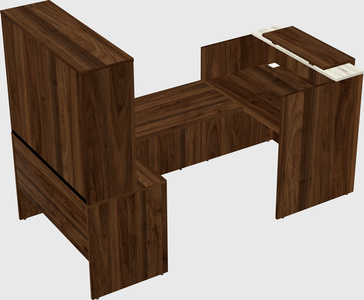 Modular reception desk