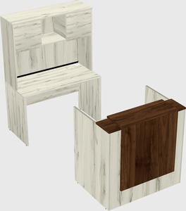Modular reception desk