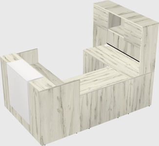 Modular reception desk