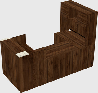 Modular reception desk