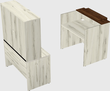 Modular reception desk