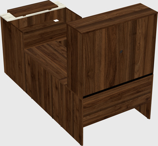 Modular reception desk